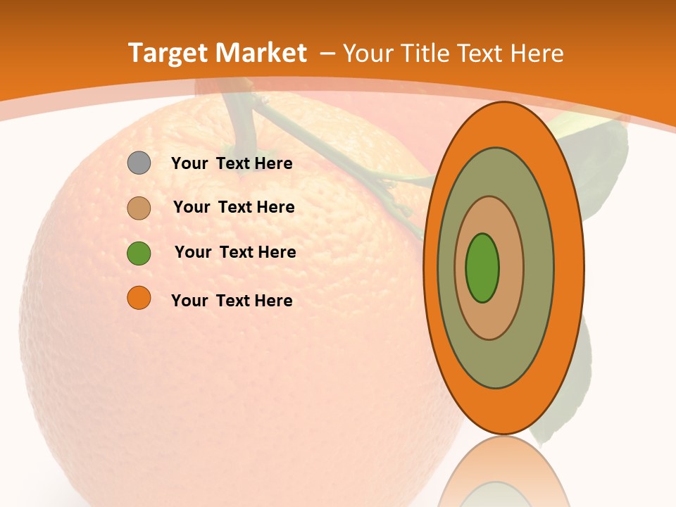 Fresh Isolated Juicy PowerPoint Template