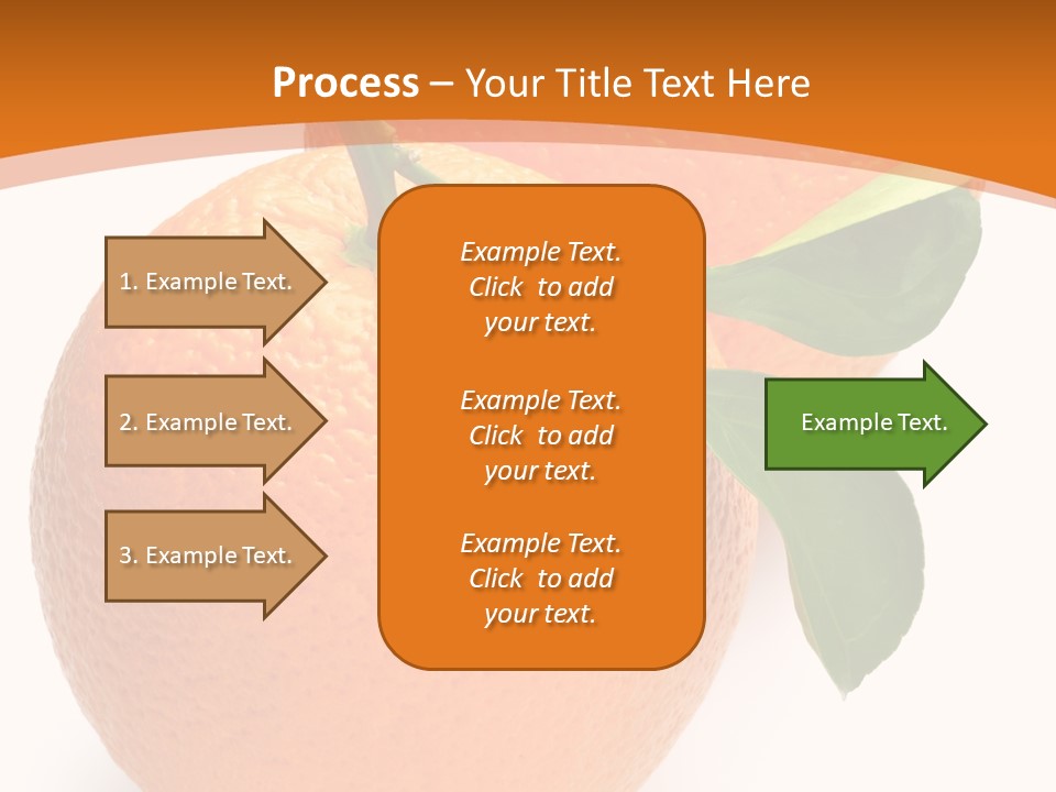 Fresh Isolated Juicy PowerPoint Template