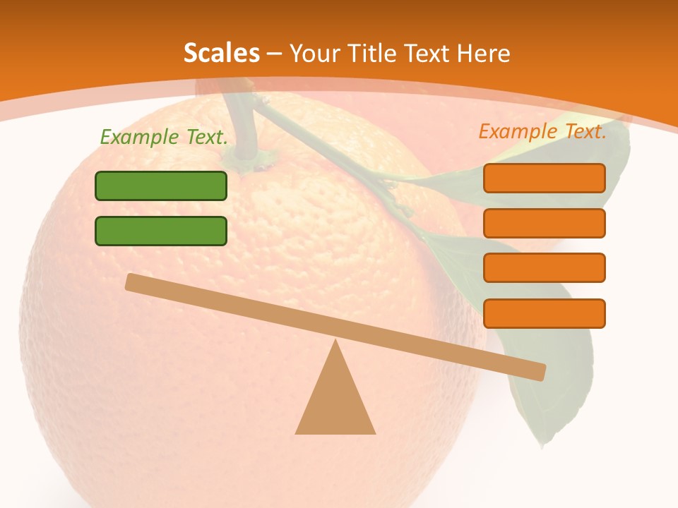 Fresh Isolated Juicy PowerPoint Template