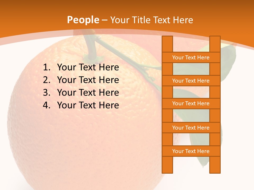 Fresh Isolated Juicy PowerPoint Template