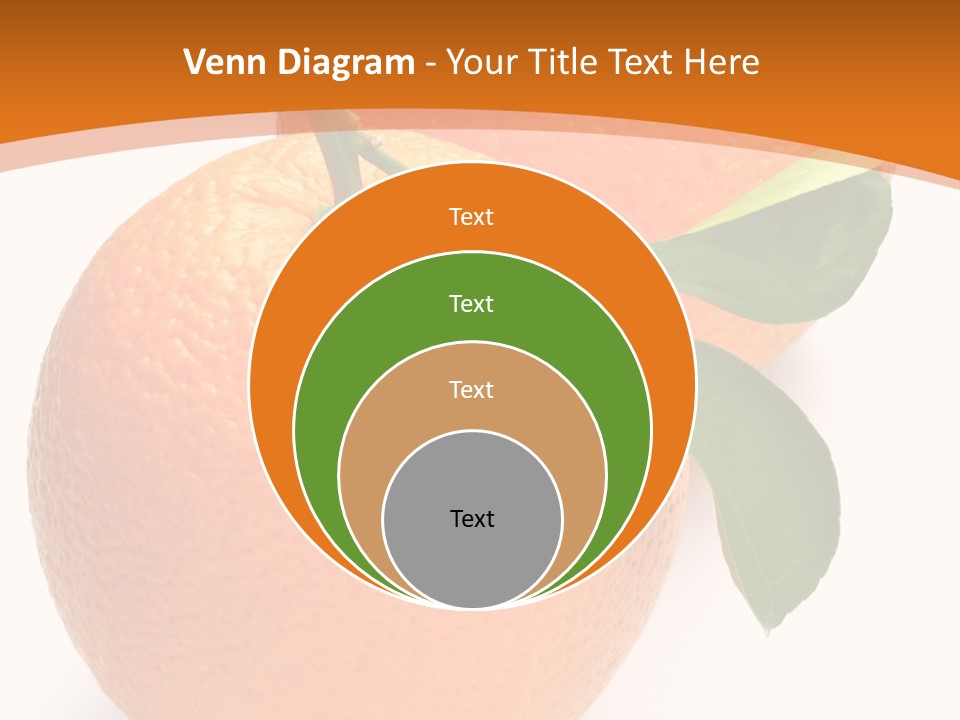 Fresh Isolated Juicy PowerPoint Template