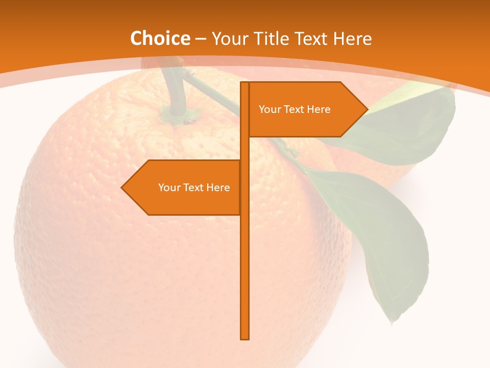 Fresh Isolated Juicy PowerPoint Template