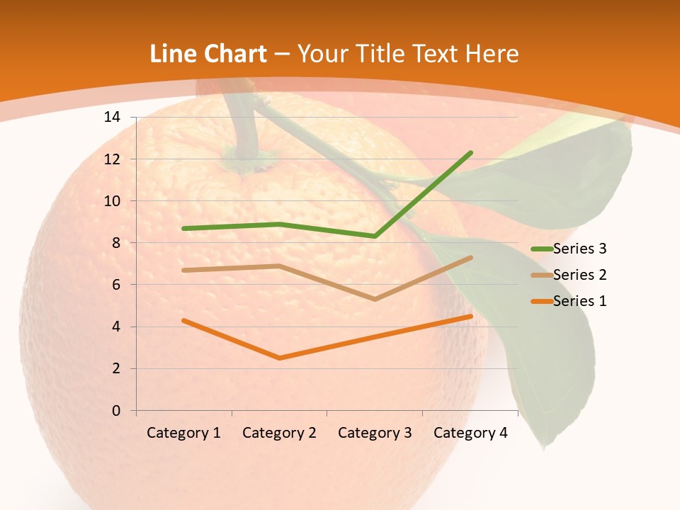 Fresh Isolated Juicy PowerPoint Template