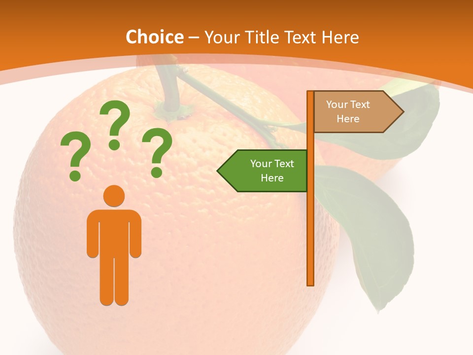 Fresh Isolated Juicy PowerPoint Template