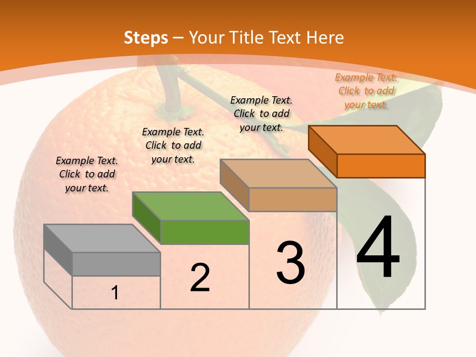 Fresh Isolated Juicy PowerPoint Template