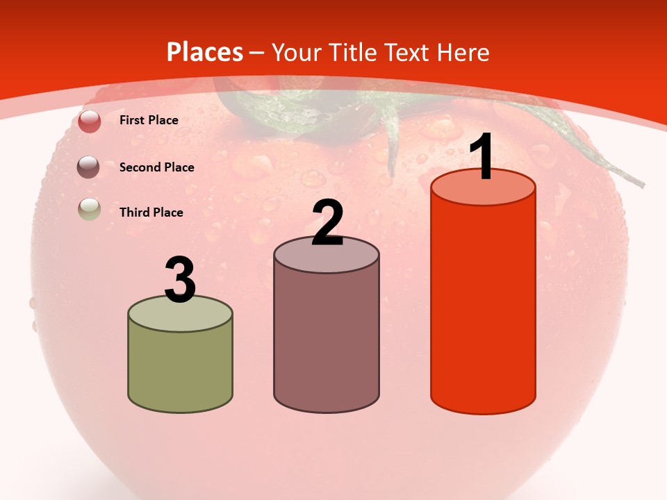 Isolated Fresh Drip PowerPoint Template