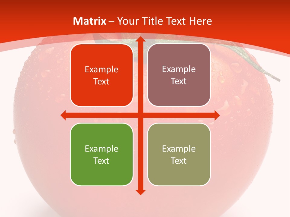 Isolated Fresh Drip PowerPoint Template