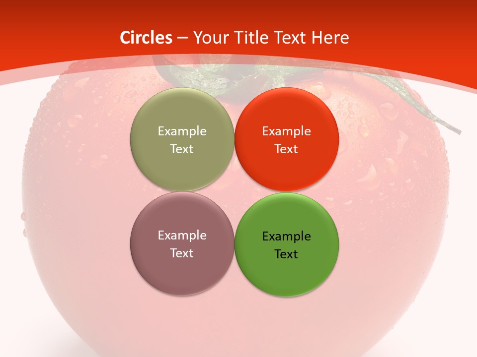 Isolated Fresh Drip PowerPoint Template