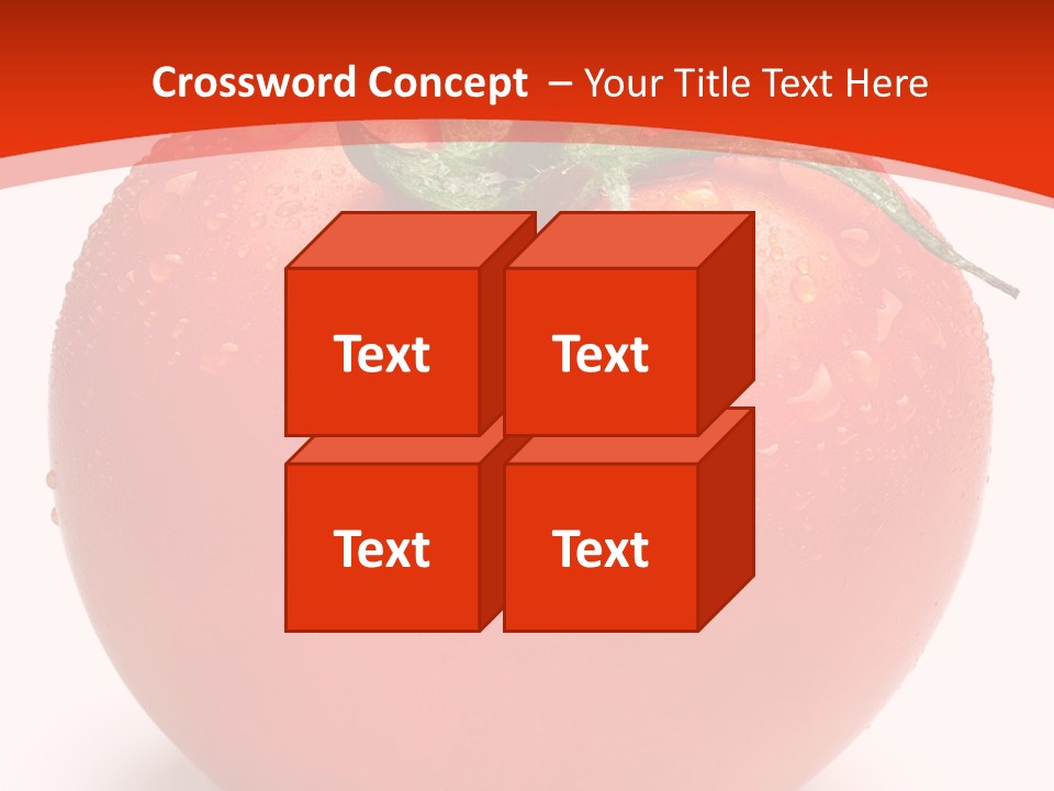 Isolated Fresh Drip PowerPoint Template