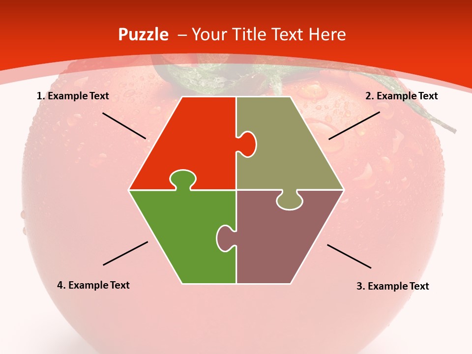 Isolated Fresh Drip PowerPoint Template