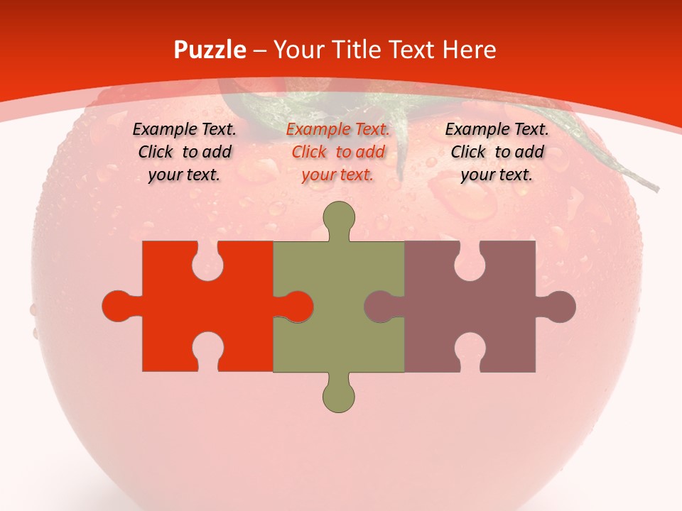 Isolated Fresh Drip PowerPoint Template