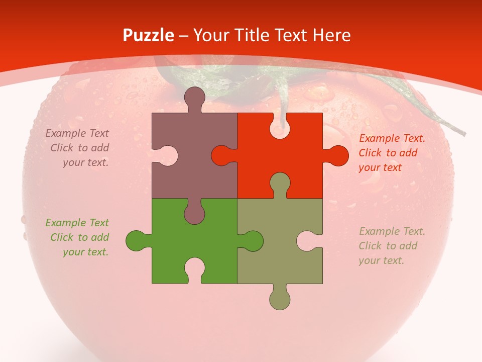 Isolated Fresh Drip PowerPoint Template