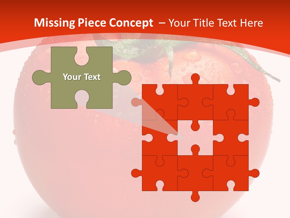 Isolated Fresh Drip PowerPoint Template