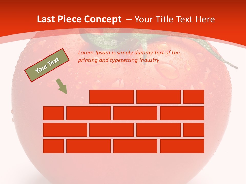 Isolated Fresh Drip PowerPoint Template