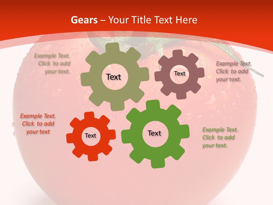 Isolated Fresh Drip PowerPoint Template