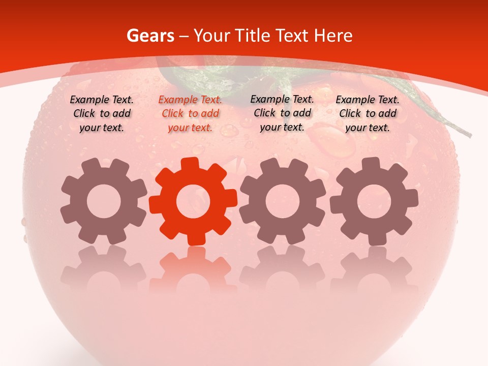 Isolated Fresh Drip PowerPoint Template