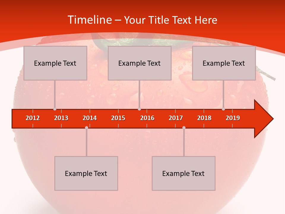 Isolated Fresh Drip PowerPoint Template
