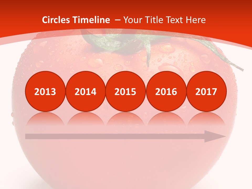 Isolated Fresh Drip PowerPoint Template