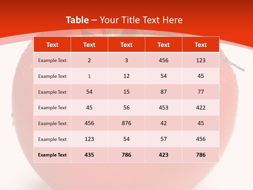 Isolated Fresh Drip PowerPoint Template
