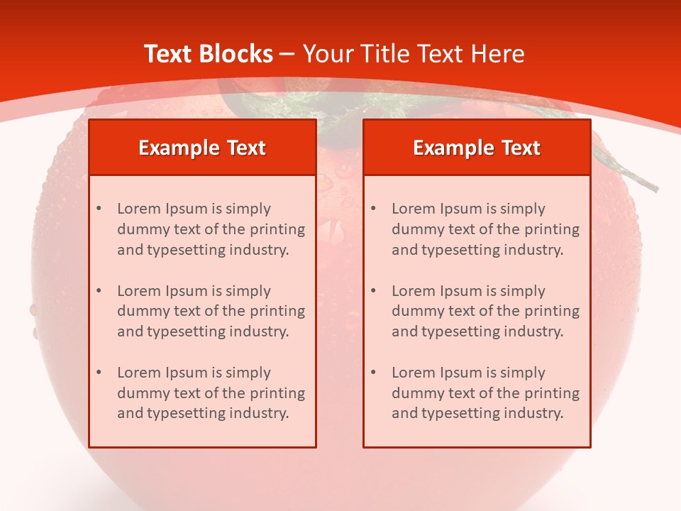 Isolated Fresh Drip PowerPoint Template