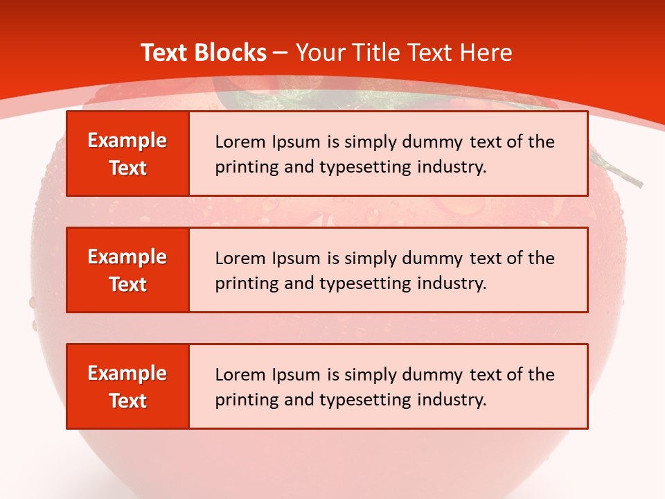 Isolated Fresh Drip PowerPoint Template
