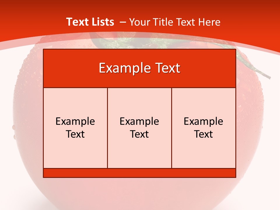 Isolated Fresh Drip PowerPoint Template