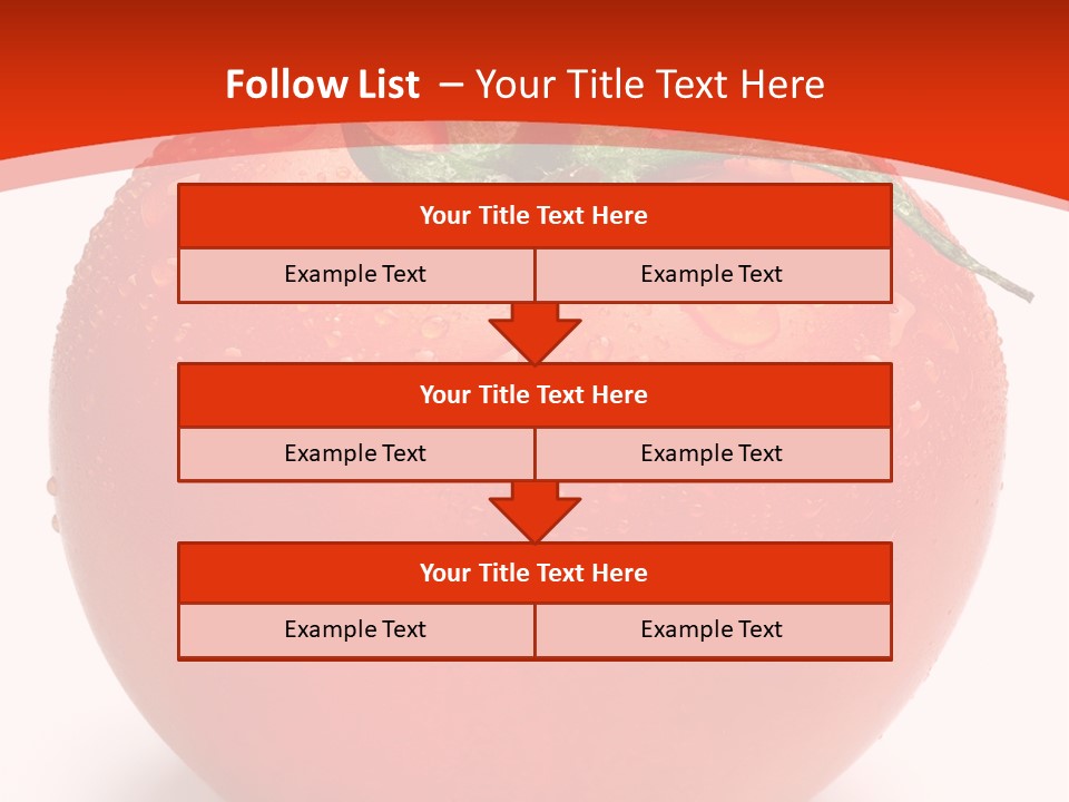 Isolated Fresh Drip PowerPoint Template