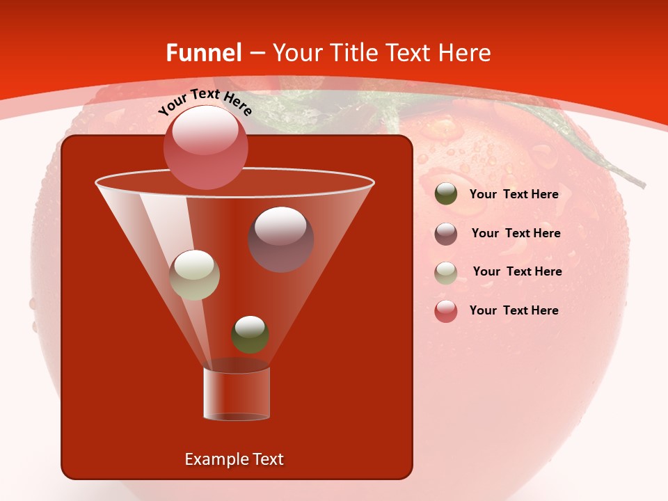 Isolated Fresh Drip PowerPoint Template