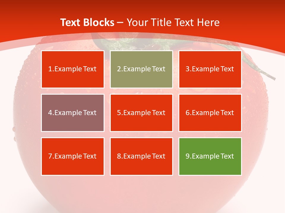 Isolated Fresh Drip PowerPoint Template