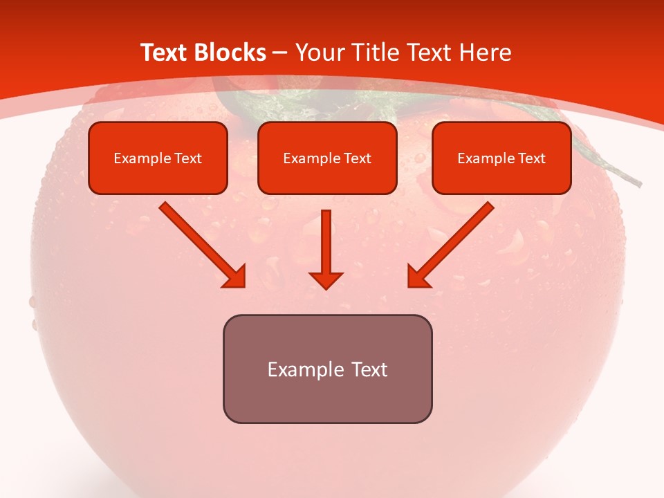 Isolated Fresh Drip PowerPoint Template