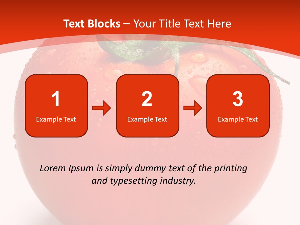 Isolated Fresh Drip PowerPoint Template