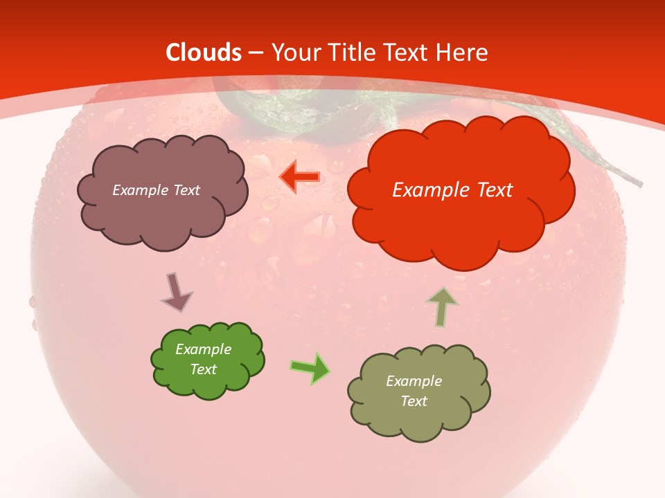 Isolated Fresh Drip PowerPoint Template