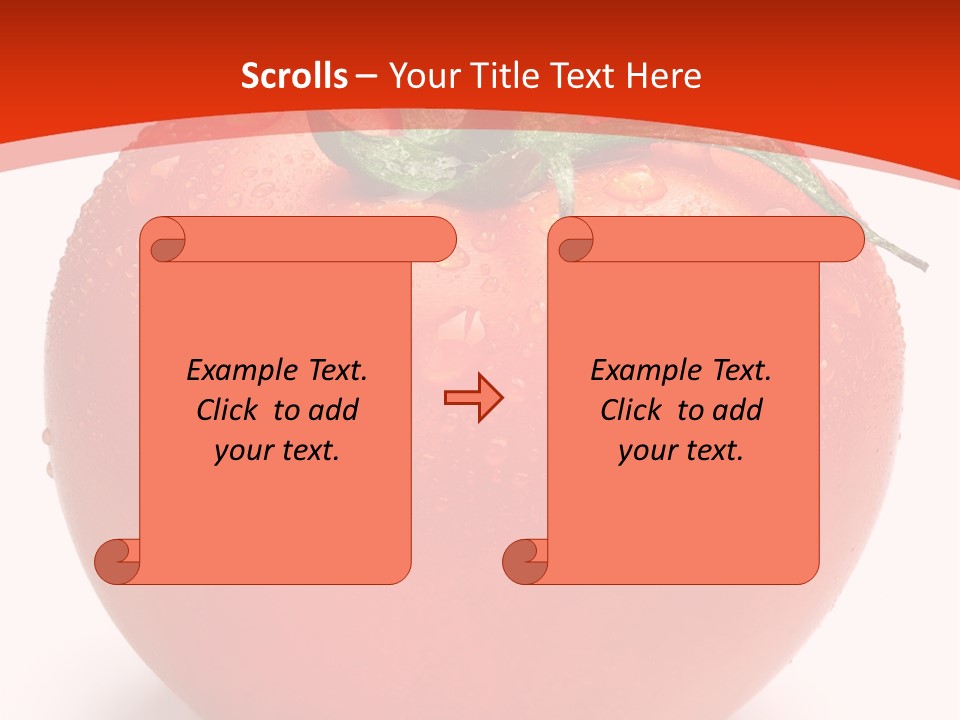 Isolated Fresh Drip PowerPoint Template