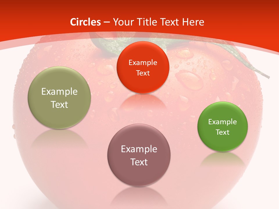 Isolated Fresh Drip PowerPoint Template