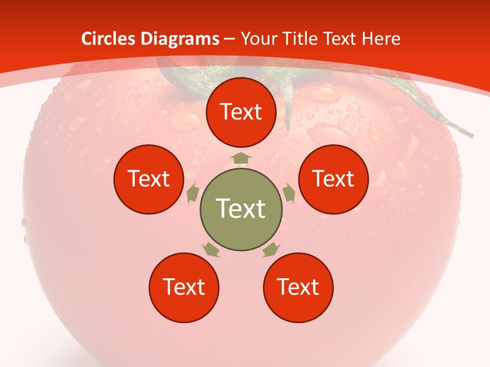 Isolated Fresh Drip PowerPoint Template