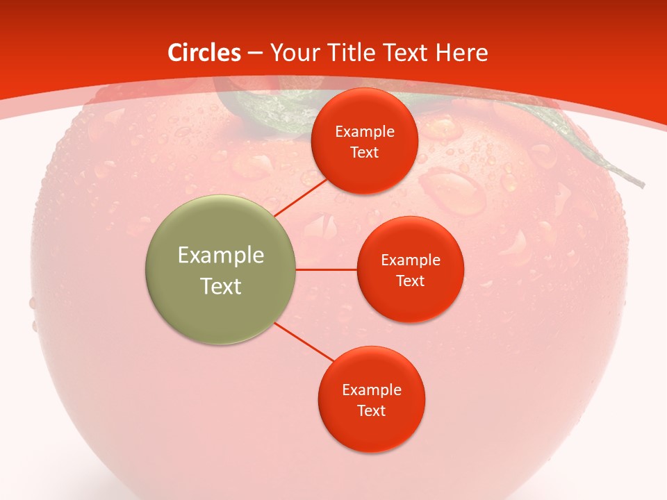 Isolated Fresh Drip PowerPoint Template