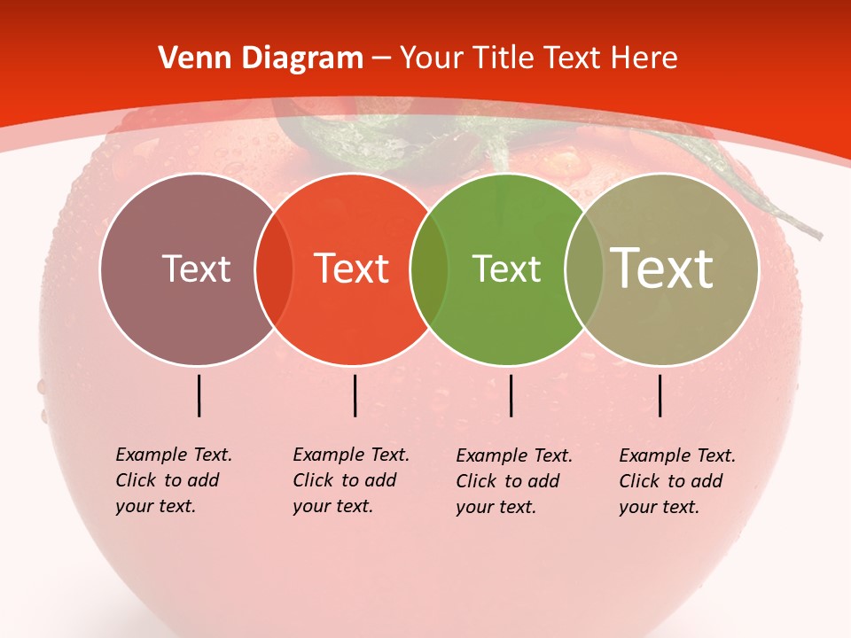 Isolated Fresh Drip PowerPoint Template