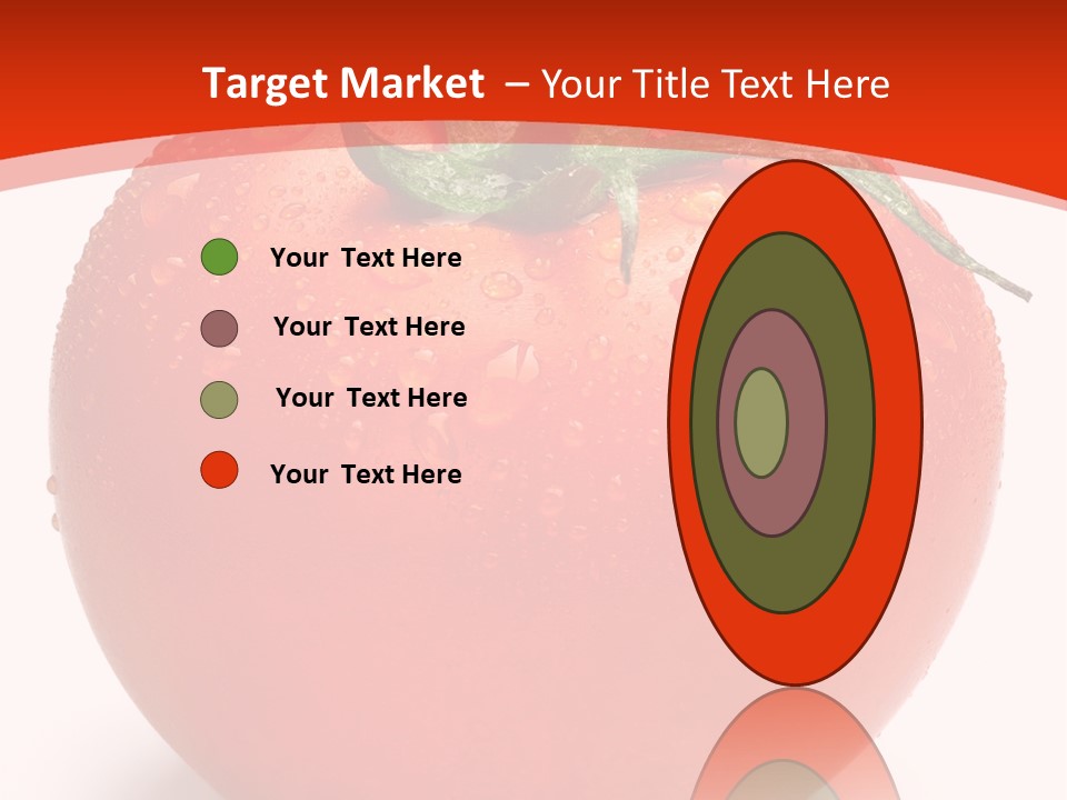 Isolated Fresh Drip PowerPoint Template