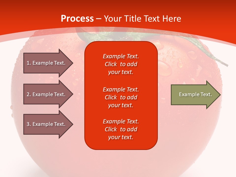 Isolated Fresh Drip PowerPoint Template