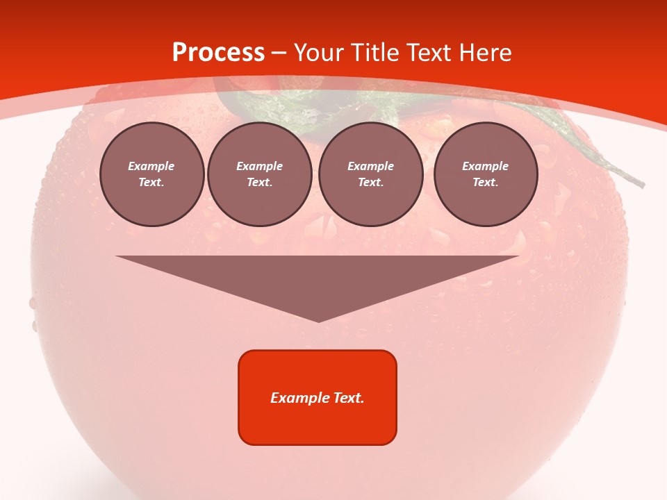 Isolated Fresh Drip PowerPoint Template