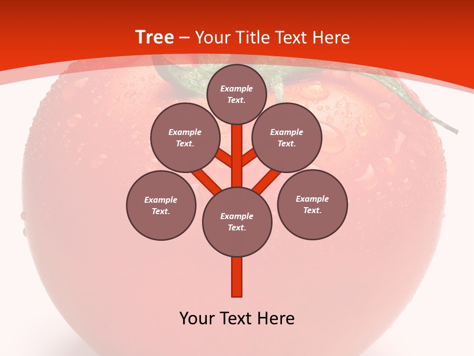 Isolated Fresh Drip PowerPoint Template