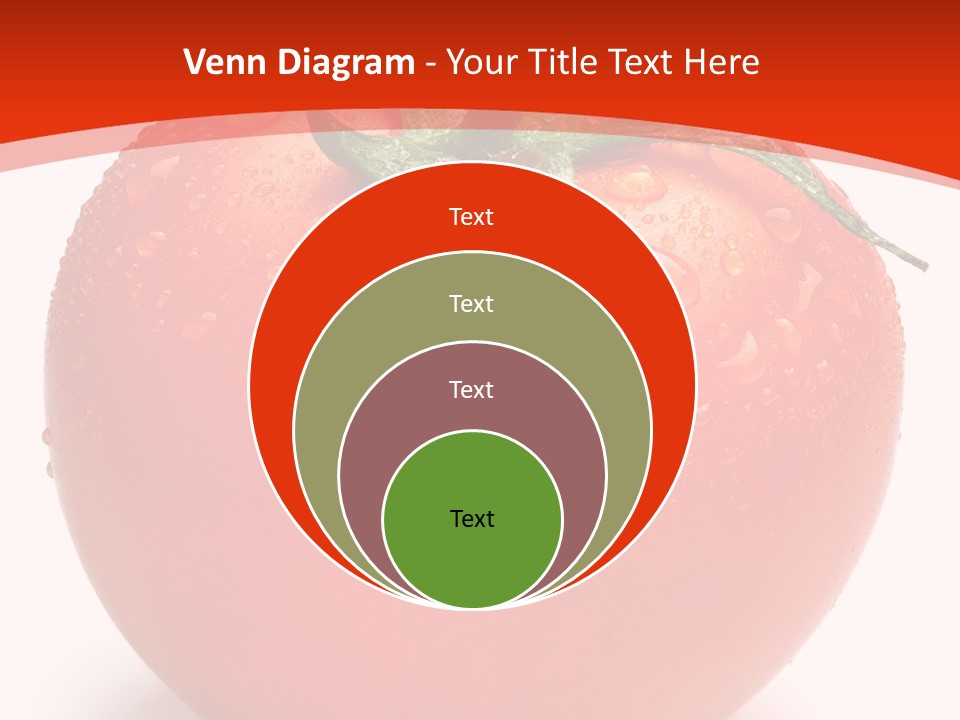 Isolated Fresh Drip PowerPoint Template