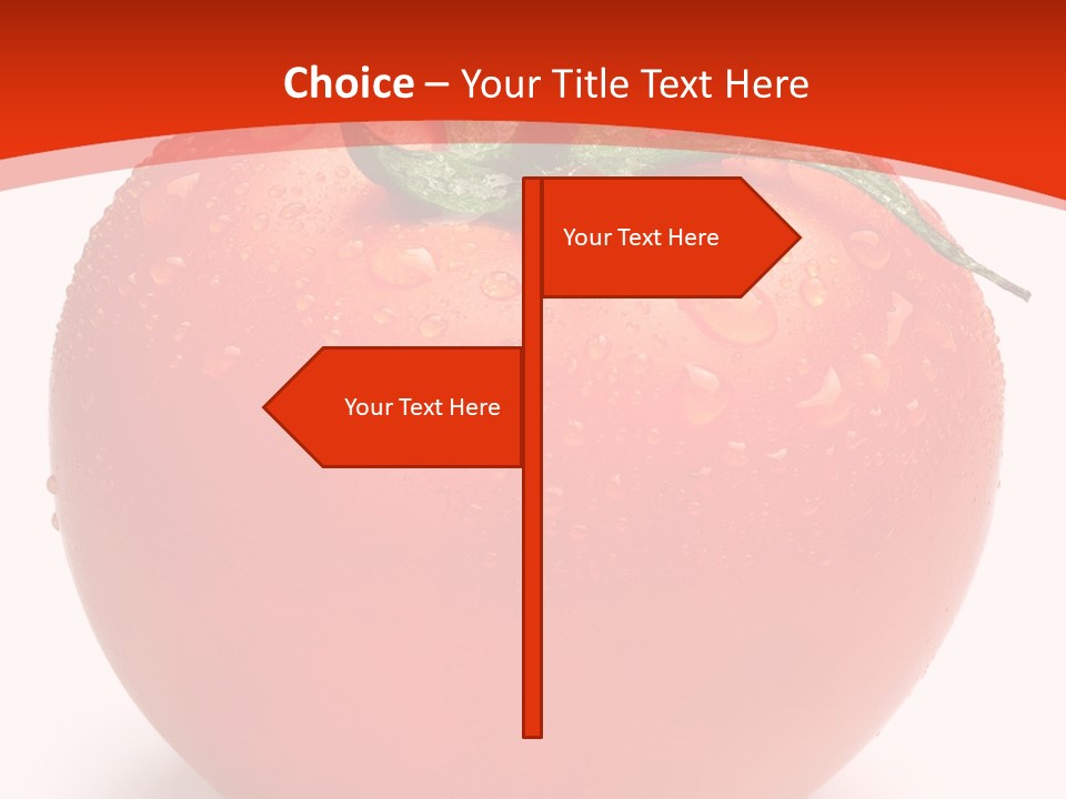 Isolated Fresh Drip PowerPoint Template