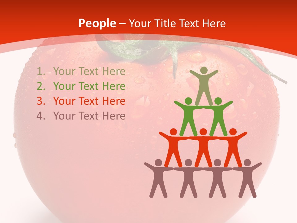 Isolated Fresh Drip PowerPoint Template