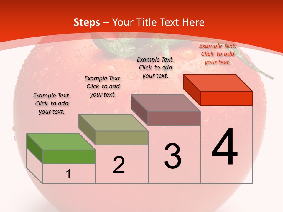 Isolated Fresh Drip PowerPoint Template
