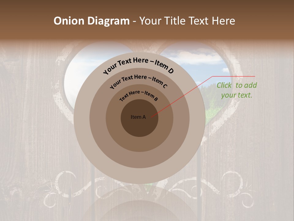 Countryside Cloud Grass PowerPoint Template
