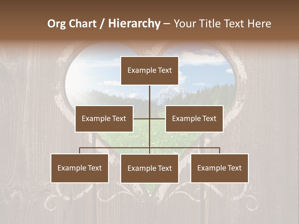 Countryside Cloud Grass PowerPoint Template