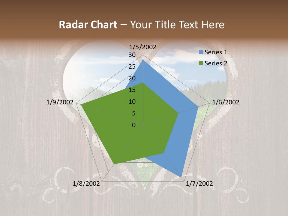 Countryside Cloud Grass PowerPoint Template