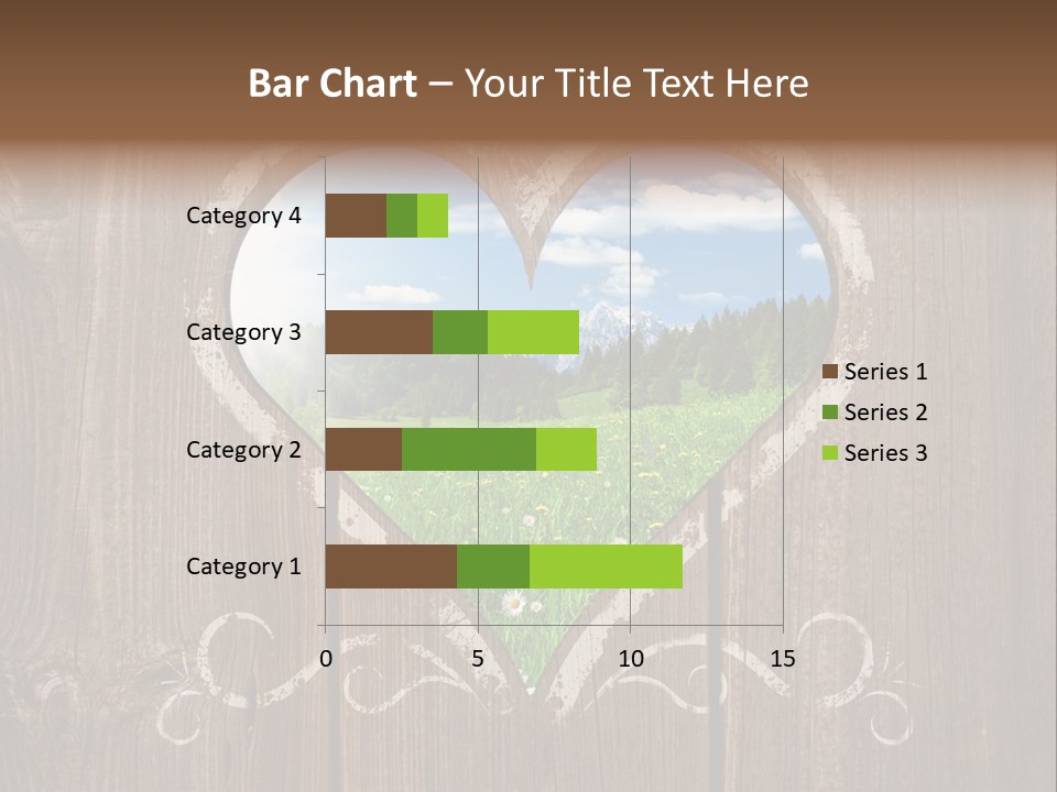 Countryside Cloud Grass PowerPoint Template