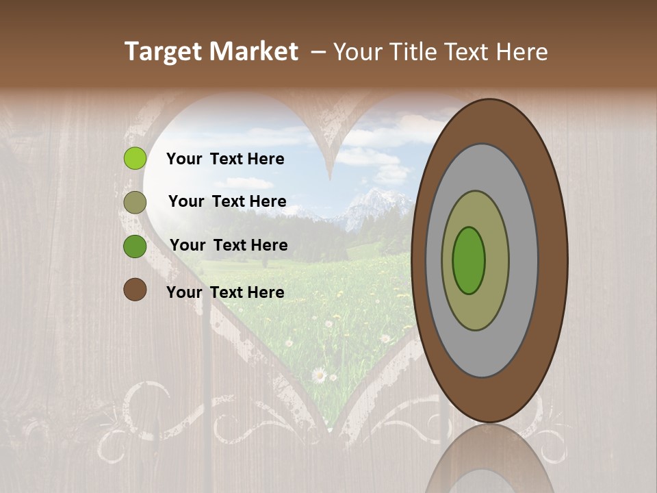 Countryside Cloud Grass PowerPoint Template